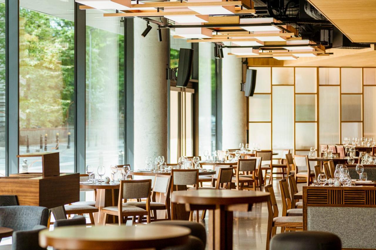 Nobu Hotel Varsavia Esterno foto The interior of the restaurant