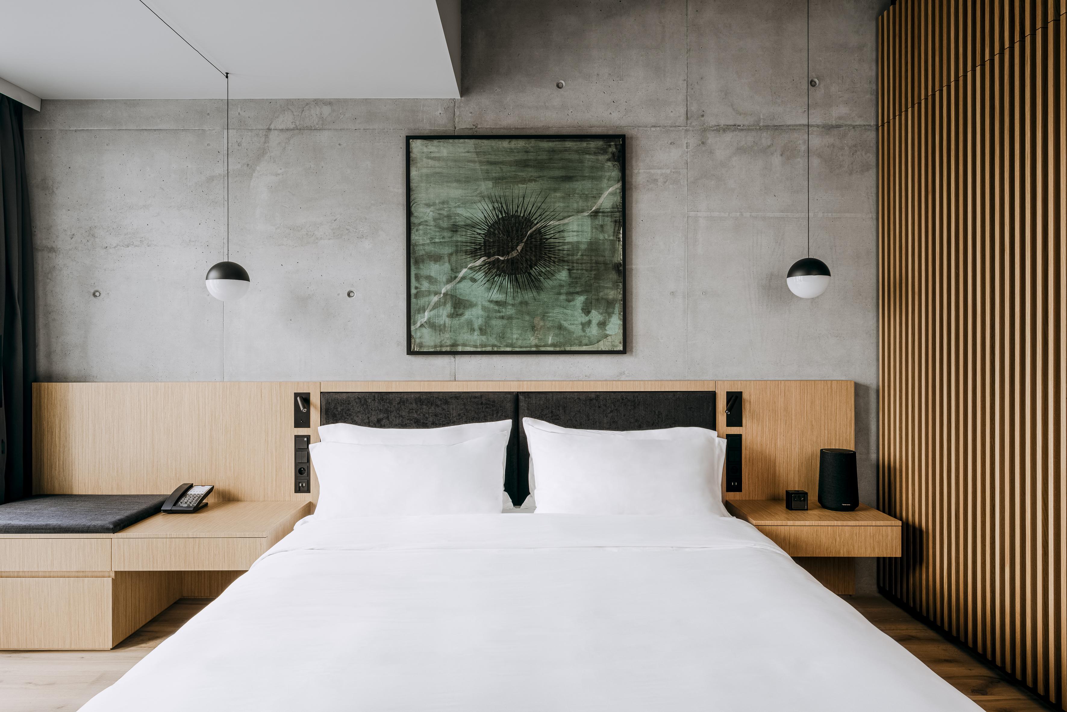 Nobu Hotel Varsavia Esterno foto A room at the hotel